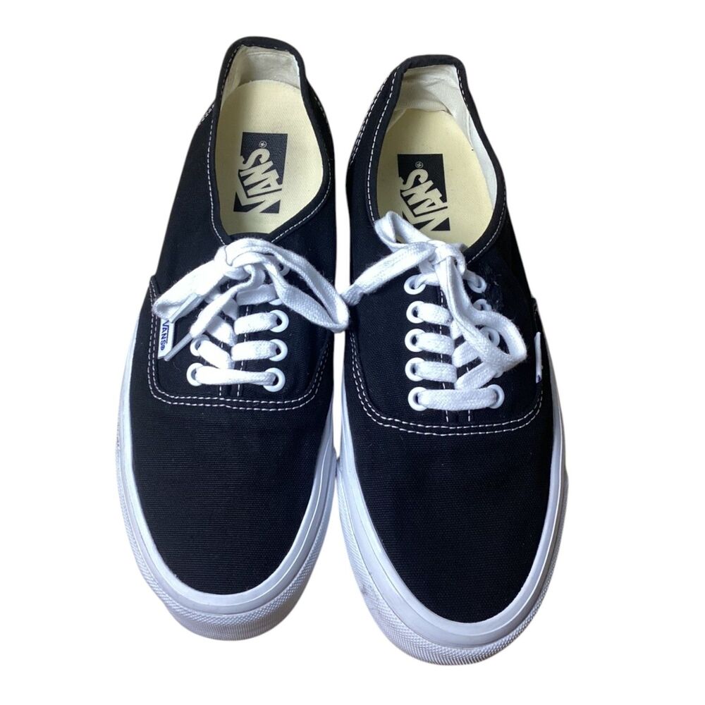 Vans Authentic Reissue 44 Black White Sneakers Men’s 10.5 VN000CQABA2